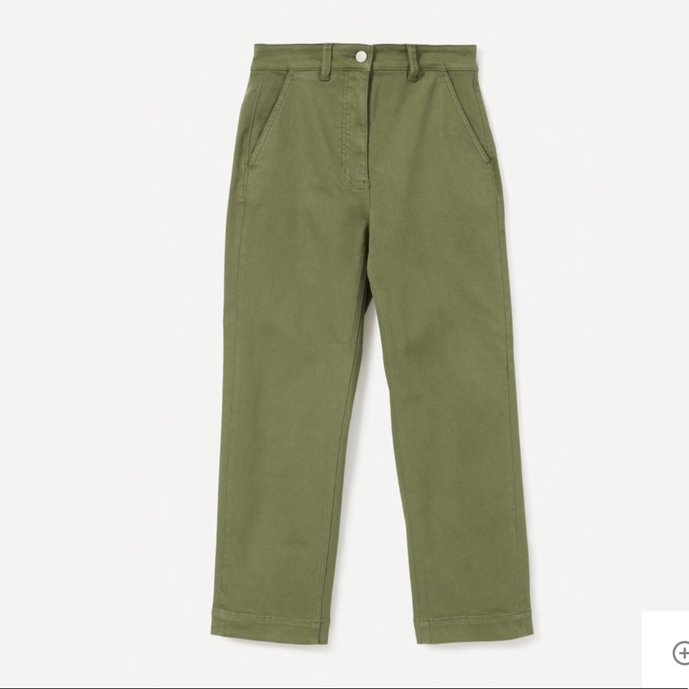Everlane Straight Leg Crop pants - regular length